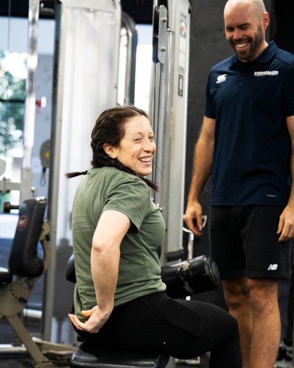 Personal training session at Everwilling Health & Fitness